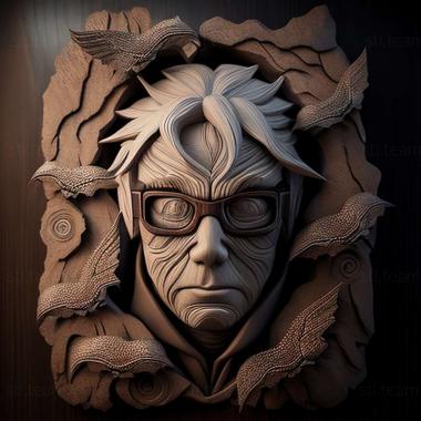 3D model Kabuto Yakushi from Naruto (STL)